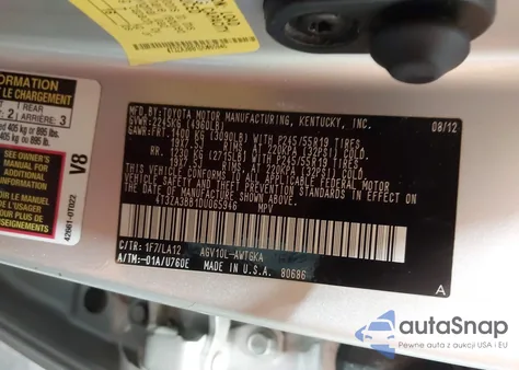 2013 Toyota Venza Xle из США, поврежденный, VIN 4T3ZA3BB1DU065946